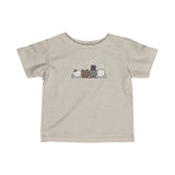 Kamala Walz 2024 Kitten Family Infant Fine Jersey Tee