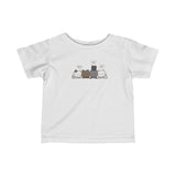 Kamala Walz 2024 Kitten Family Infant Fine Jersey Tee