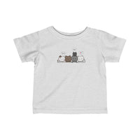 Kamala Walz 2024 Kitten Family Infant Fine Jersey Tee