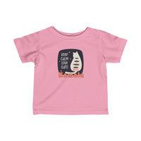 ,LA Kamala Kitty Infant Fine Jersey Tee