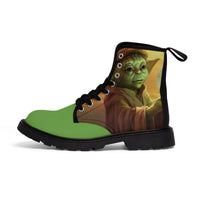 "May the Fourth Be With You" Women's Canvas Boots