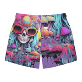 Trippin Through Tombstones with Goggles Swim Trunks