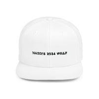 Harris 2024 Walz Flat Bill Snapback