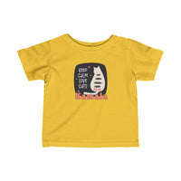 ,LA Kamala Kitty Infant Fine Jersey Tee