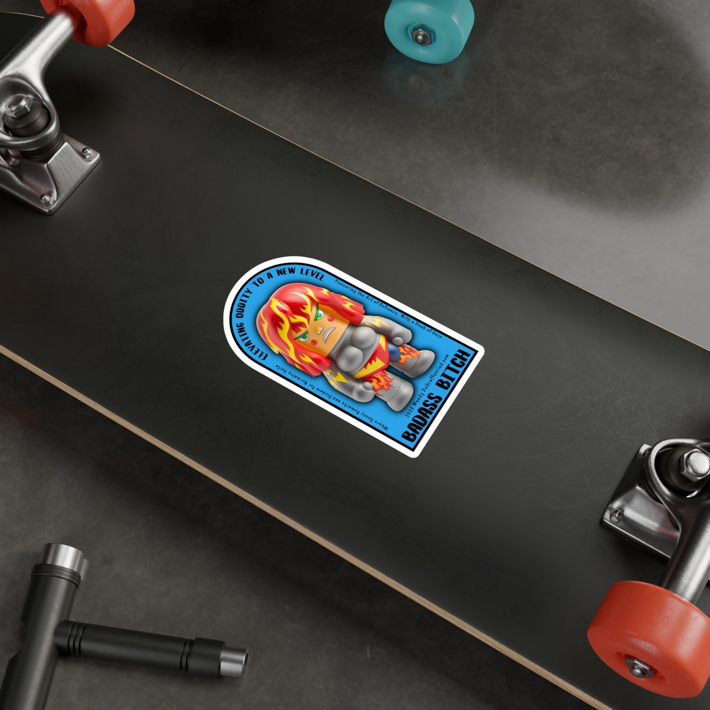 Badass Bitch Sticker Series: Elevate Oddity to a New Level