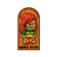 Badass Bitch Sticker Series: Toppling Towers of Conformity